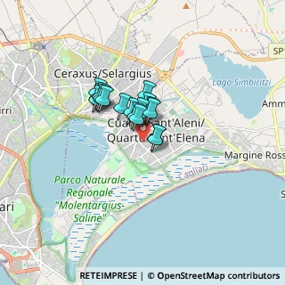 Mappa Viale C. Colombo, 09045 Cagliari CA, Italia (1.08529)