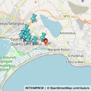Mappa Via Italia, 09045 Quartu Sant'Elena CA, Italia (2.01857)