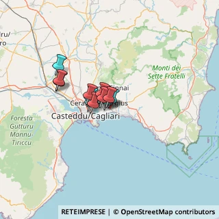 Mappa Via Italia, 09045 Quartu Sant'Elena CA, Italia (8.08462)