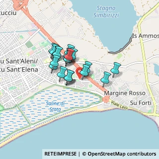 Mappa Via Italia, 09045 Quartu Sant'Elena CA, Italia (0.651)