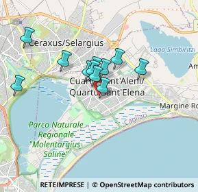 Mappa Via Giacomo Leopardi, 09045 Quartu Sant'Elena CA, Italia (1.47455)