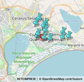 Mappa Via Giacomo Leopardi, 09045 Quartu Sant'Elena CA, Italia (1.27833)