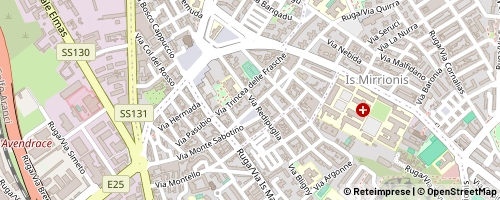 Mappa Cagliari
