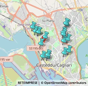 Mappa Via Redipuglia, 09122 Cagliari CA, Italia (1.65588)