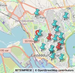 Mappa Via Redipuglia, 09122 Cagliari CA, Italia (2.28471)