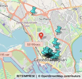 Mappa Via Redipuglia, 09122 Cagliari CA, Italia (2.0755)