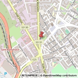 Mappa Viale Monastir, 39, 09122 Cagliari, Cagliari (Sardegna)