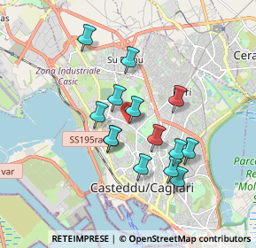 Mappa Via Anglona, 09121 Cagliari CA, Italia (1.65357)