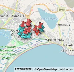 Mappa Via Livatino, 09045 Quartu Sant'Elena CA, Italia (1.353)