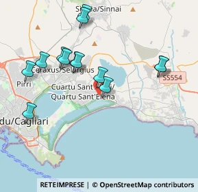 Mappa Via Livatino, 09045 Quartu Sant'Elena CA, Italia (4.34462)