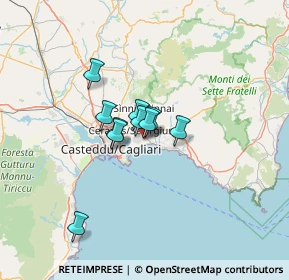 Mappa Via Livatino, 09045 Quartu Sant'Elena CA, Italia (20.10538)