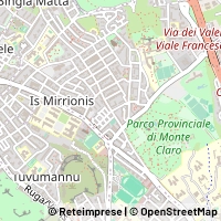 Map Cagliari