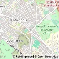 Kaart Cagliari