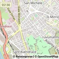 Mapa Cagliari