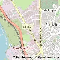 Kaart Cagliari