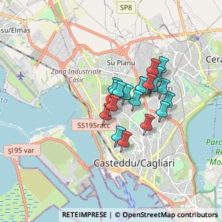 Mappa Via Trincea delle Frasche, 09122 Cagliari CA, Italia (1.397)