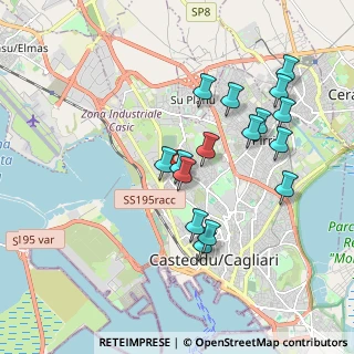 Mappa Via Trincea delle Frasche, 09122 Cagliari CA, Italia (1.98125)