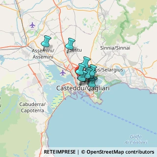 Mappa Via Trincea delle Frasche, 09122 Cagliari CA, Italia (3.34)