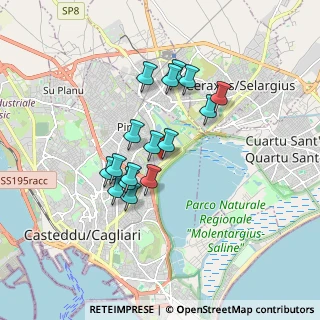 Mappa Via Giovanni Battista Venturi, 09131 Cagliari CA, Italia (1.54313)