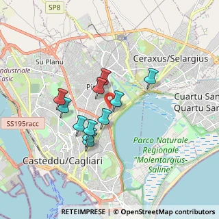 Mappa Via Parigi, 09131 Cagliari CA, Italia (1.52)