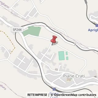 Mappa Via Serra, 36, 87050 Piane Crati, Cosenza (Calabria)