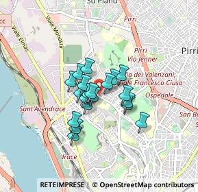 Mappa Via Nebida, 09121 Cagliari CA, Italia (0.591)