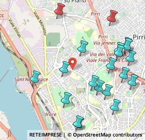 Mappa Via Nebida, 09121 Cagliari CA, Italia (1.354)