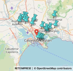 Mappa Via Nebida, 09122 Cagliari CA, Italia (6.68882)