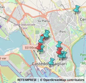 Mappa Via Fontana Raminosa, 09122 Cagliari CA, Italia (1.76545)