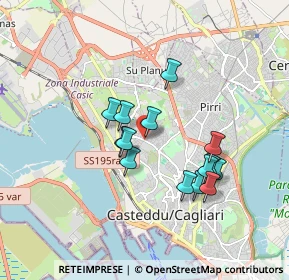 Mappa Via Nebida, 09121 Cagliari CA, Italia (1.61714)