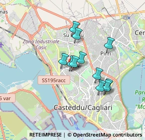 Mappa Via Nebida, 09121 Cagliari CA, Italia (1.42182)