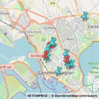 Mappa Cagliari Via Is Mirrionis, 09122 Cagliari CA, Italia (1.76545)