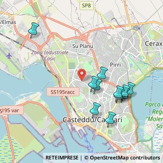 Mappa Via Fontana Raminosa, 09122 Cagliari CA, Italia (2.26636)