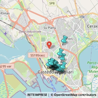 Mappa Via Fontana Raminosa, 09122 Cagliari CA, Italia (2.0585)