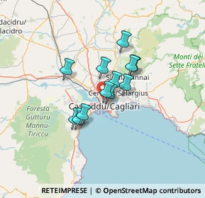 Mappa Via Nebida, 09122 Cagliari CA, Italia (9.51333)