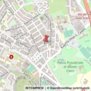 Mappa Via Porto Vesme, 27, 09121 Cagliari, Cagliari (Sardegna)