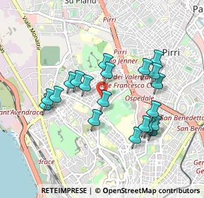 Mappa Via Portovesme, 09121 Cagliari CA, Italia (0.939)