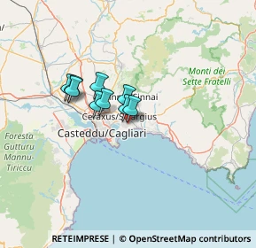 Mappa Via Santarosa Santorre, 09045 Quartu Sant'Elena CA, Italia (16.18)