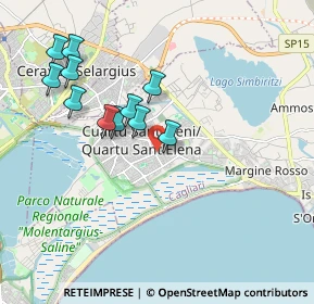 Mappa Via Santarosa Santorre, 09045 Quartu Sant'Elena CA, Italia (2.00091)