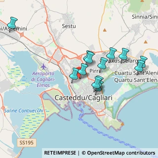 Mappa Via La Nurra, 09122 Cagliari CA, Italia (3.73231)