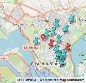 Mappa Via La Nurra, 09122 Cagliari CA, Italia (2.02438)
