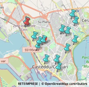 Mappa Via La Nurra, 09122 Cagliari CA, Italia (2.06267)