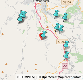 Mappa Via Roma, 87045 Dipignano CS, Italia (4.915)