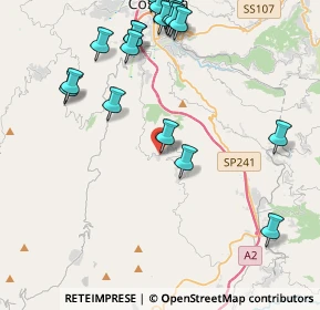 Mappa Via Roma, 87045 Dipignano CS, Italia (5.59)