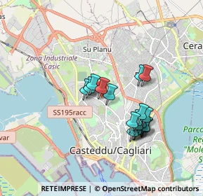 Mappa Via Malfidano, 09121 Cagliari CA, Italia (1.67632)