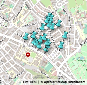 Mappa Via Malfidano, 09121 Cagliari CA, Italia (0.16)