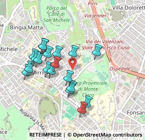 Mappa Via Monsignor Parraguez, 09121 Cagliari CA, Italia (0.469)