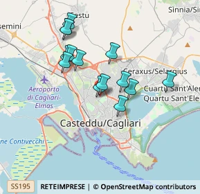 Mappa Via Monsignor Parraguez, 09121 Cagliari CA, Italia (3.39714)