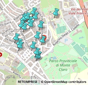 Mappa Via Monsignor Parraguez, 09121 Cagliari CA, Italia (0.2635)