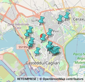 Mappa Via Monsignor Parraguez, 09121 Cagliari CA, Italia (1.5775)